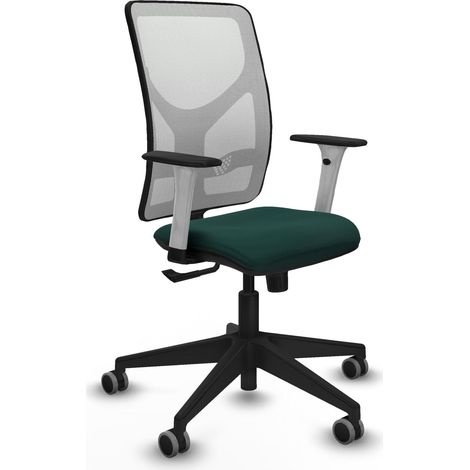 Chaise de bureau piqueras y crespo Motilla blanc mousse découpée (1/2)