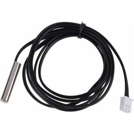 Sonde de température 1M haute précision NTC 10K / B3435 résistant à l'eau sonde de température de câble de thermistance (1/4)