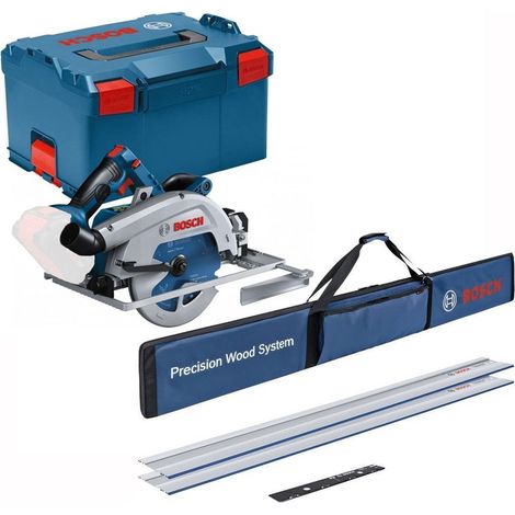 Bosch GKS 18V-68 GC 18V BITURBO Brushless Circular Saw 190mm 2x1.4m Guide Rails