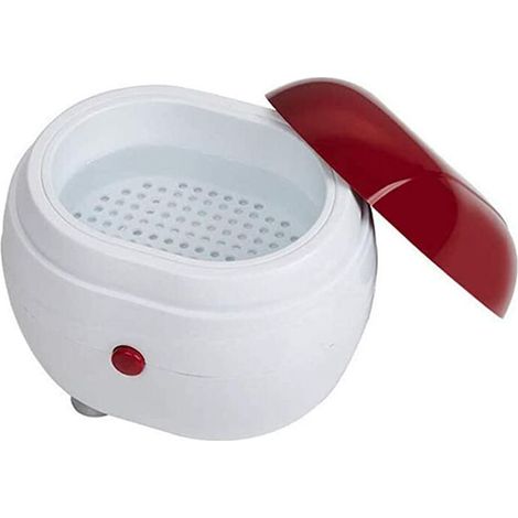 Ultrasonic Cleaner,Mini Jewelry Cleaner,Small Ultrasonic Jewelry Cleaning Machine,For Glasses,Jewellery,Watches,Dentures (1/5)