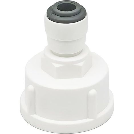 Raccord tuyau eau frigo – Connecteur rapide 1/4' femelle 3/4' – Installation push-in – Matériau POM haute qualité (1/5)