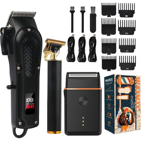 Tondeuses à cheveux pour hommes, rasoirs électriques, tondeuses à barbe professionnelles (1/5)