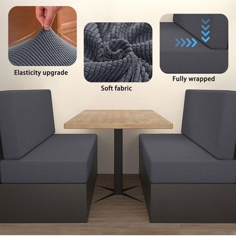 Bardusch-Housses extensibles lavables pour sièges de dinette RV, protection canapé camping-car (1/5)