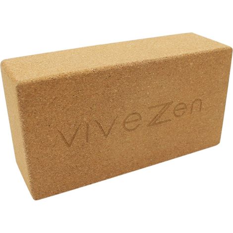 Brique, bloc de yoga 22,5 x 12 x 7,4 cm - Liège - Vivezen (1/5)