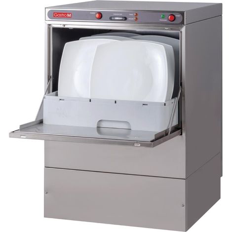 Lave Vaisselle Professionnel avec Pompe de Vidange - 50x50 cm - Gastro M