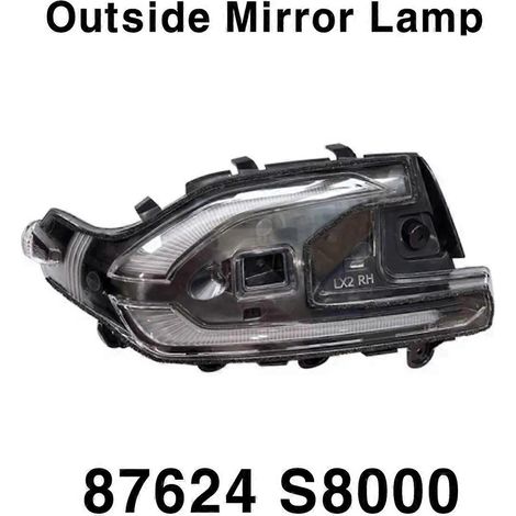 Retrovisor exterior izquierdo con luz reculta para Hyundai Palisade (1/5)