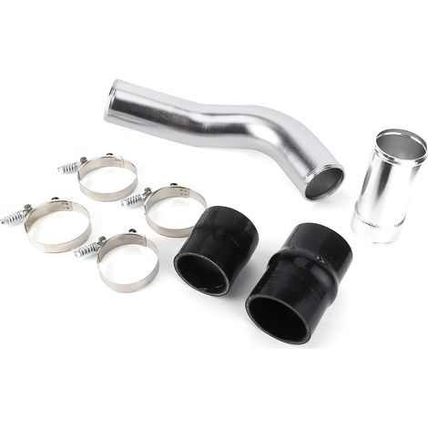 Tube d'admission intercooler aluminium avec manchons silicone, boulons et colliers pour Ford F-250 F-350 F-450 6.7 Powerstroke 2011-2016 (1/5)