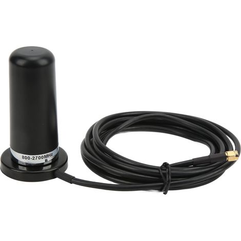 Antenne magnétique XP-4G-016 35 dBi 700-2700 MHz avec base magnétique pour autoradio et émetteur-récepteur publicitaire. (1/5)