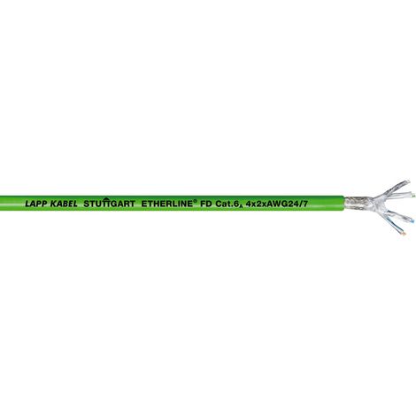 10 Meter Lapp 2170484 ETHERLINE FD P CAT.6A 4x2x24 AWG Ethernet IP I Typ C I LAN-Kabel 7-drähtig Verlegekabel I Schleppkettenleitung I Netzwerkkabel I Datenkabel für Schleppkette I UV- und Ölbeständig (1/2)