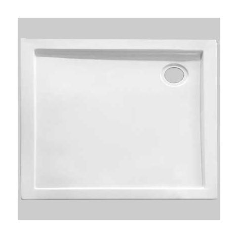 Piatto doccia quadrato in resina speciale cm 70x70 h. 4