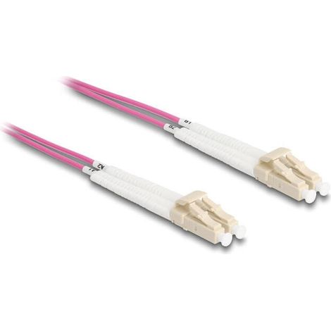 Delock lwl cable lc duplex a lc duplex multimode om4 winkelbar 5 m (1/3)