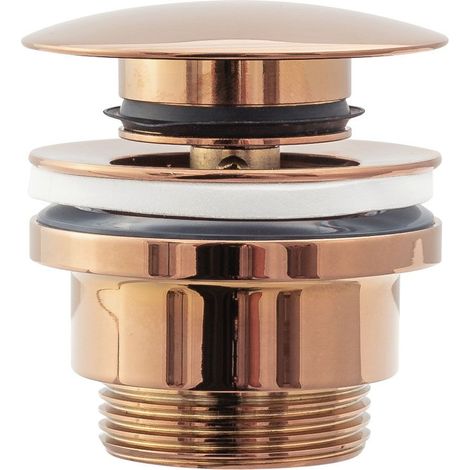 Universal Basin Click-Clack Plug REA Rose Gold (1/2)