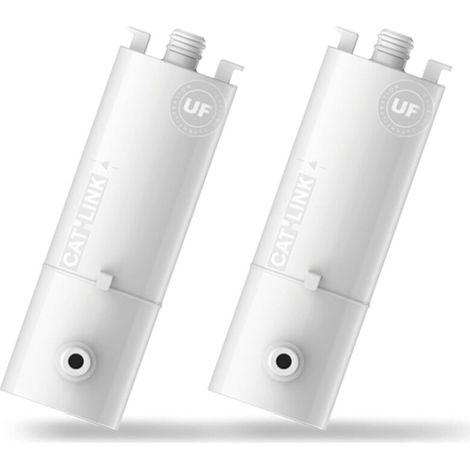 Ultrafiltro para bebederos de gatos – Compatible con CATLINK PURE 2 – Paquete de 2 filtros reemplazables de carbón activado y resina (1/3)