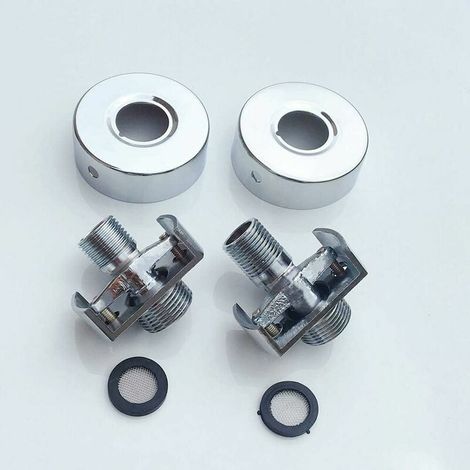 Adjustment of the angle of the copper suction pipe, shower head, curved base, eccentric screw, faucet, accessories (1/5)