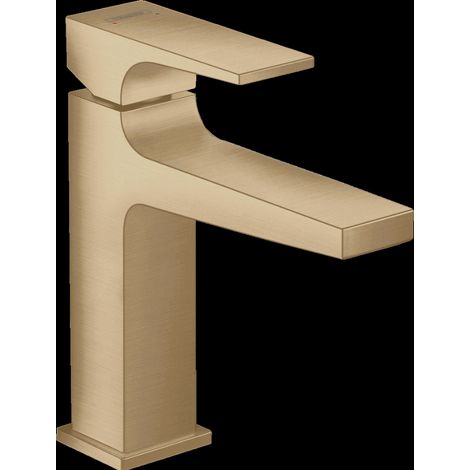 Hansgrohe Metropol - Waschtischarmatur mit Ablaufgarnitur Push-Open, Bronze gebürstet 32507140 (1/2)