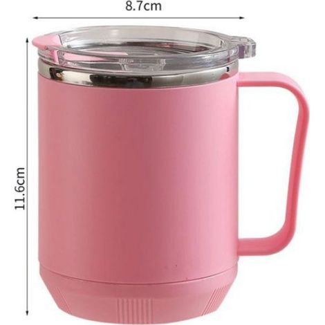 1 Tasse à café,460 ml,Acier inoxydable 304,Étanche,Portable,Plein air (1/5)
