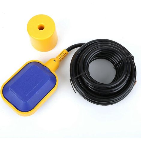 0–250 V Schwimmerschalter, Flüssigkeitsstandsensor, Wasserzufuhr, Entwässerung, automatische Steuerung, 6 m Kabel, KEY-6