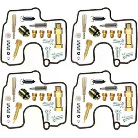 Kit de réparation de carburateur pour moto Suzuki GSX-R600 (W/X/Y) 1997-2000 (GSX-R, GSXR 600). Comprend le diaphragme du piston du flotteur du système d'alimentation. (1/2)
