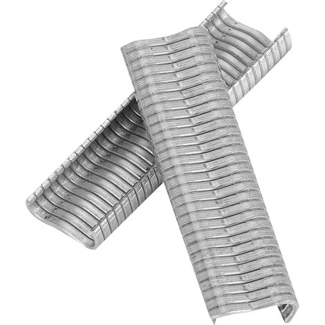 Kit de clous métalliques avec agrafes et boucle de 2 m, comprenant une pince à anneaux, pour cage à poules et lapins. (1/5)