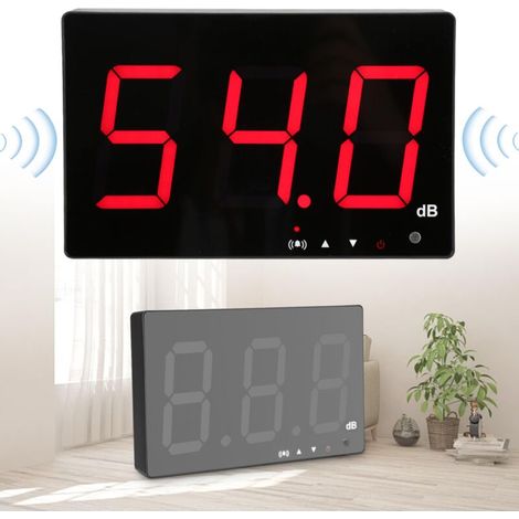 Sound Level Meter, 30130 dB Sound Level Meter with 9.6 Inch LCD Display