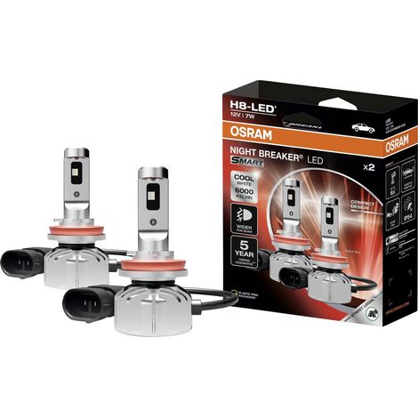 Osram Automotive 64212DWNBSM-2HB LED Leuchtmittel NIGHT BREAKER® LED SMART H8  12 V