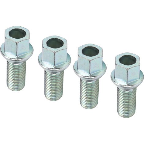 4pcs boulons de roue vis M14x1,5 filetage accessoires compatibles Audi A3/A4L/A5/A6/A8 Q3/Q5 (1/5)