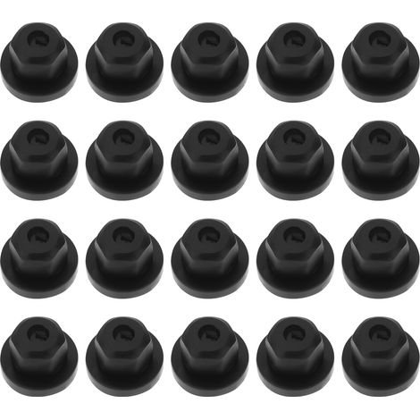 20 Pcs Plastic Front Wheel Arch Nuts for M6 RYH500780 Screw Retainer Clips (1/5)
