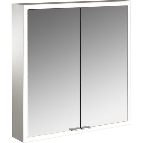 emco prime Armoire de toilette avec éclairage, 600 mm, 2 portes, (1/5)