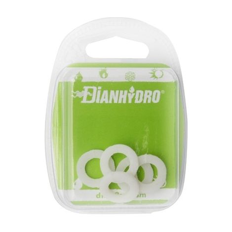 + GUARNIZIONI PER SANITARI "PLATINUM" BIANCHE MM2 BLISTER Misura: pz.5 x 3/4"