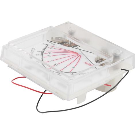 SWR 60/300W Doppelzeiger-Leistungsmesser mit Hintergrundbeleuchtung, Sender-Wattmeter für Radioantennen. (1/5)
