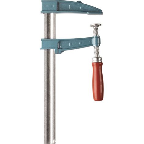 Pressa a vite con freno e manico in legno 80cm Asta URKO 35x8mm sporgenza 120mm - 1514080