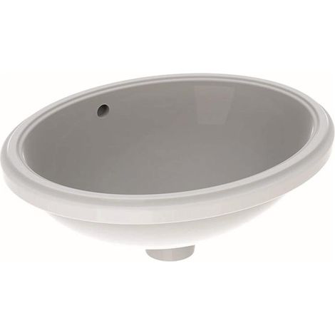 GE VariForm Unterbauwaschtisch, oval 48x42cm, o. Hl, m. Ül., weiß (1/5)