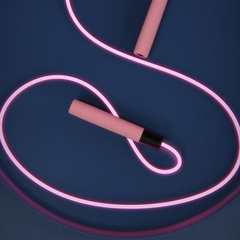 Corde à sauter lumineuse LED pour enfants et adultes, idéale pour le fitness (1/5)