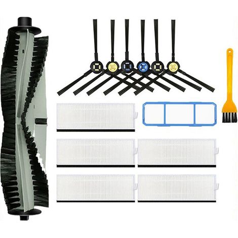 Pour A7 A9S V8 V8s X750 X800 X785 V80 L100 Silvercrest SSR1 SSRA1 brosse latérale principale filtre HEPA pièces d'aspirateur (1/5)