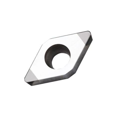 Drehwendeschneidplatte ISO DCGW 11T304S01020B:TB310 D. 4,5mm Silber-Schwarz (1/2)