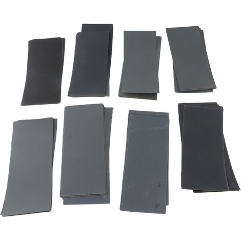 Ortviai Lot de 90 feuilles de papier abrasif à sec et humide – 400 à 3000 grains, qualité premium (1/5)