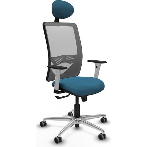 Bürostuhl piqueras y crespo Zulema weiß Schaumstoff hoher Dichte (1/2)