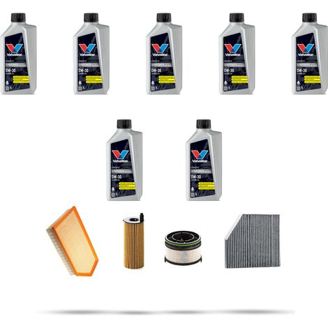 Kit tagliando 4 FILTRI e 7L OLIO compatibile con Mercedes Classe E (W213,S213,A213) E300 D 180kw Dal 2017 (1/5)
