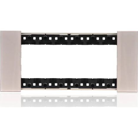BTICINO KA4806DM - Placca  6 Moduli - Aura - Now (1/2)