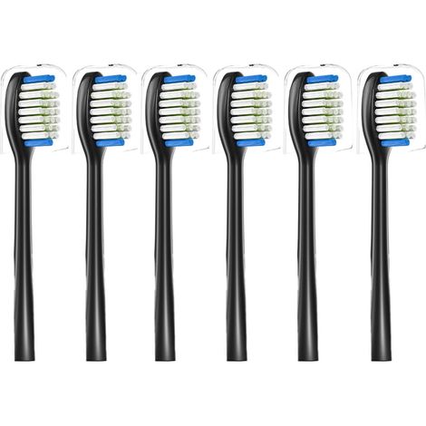 Lot de 6 têtes de brosse à dents de rechange, compatibles avec les brosses à dents électriques Olybooo (1/5)