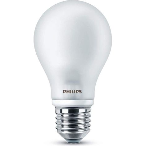 Philips Lampadina LED Goccia Vetro 60 W, Attacco E27, 4000K, Non Dimmerabile [Classe di efficienza energetica A++] (1/4)