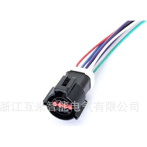 Automobilstecker DJ7087A-1.5-11/21, geeignet für Teleskopstecker der Fußpedalmotorhalterung. (1/4)