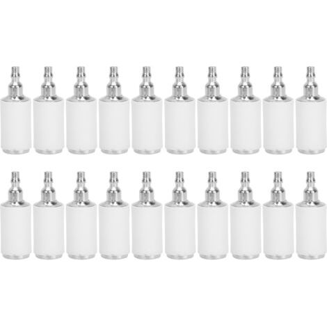 Pair Lot de 20 Filtres à Carburant pour Tronçonneuse Tondeuse à Gazon- (1/5)