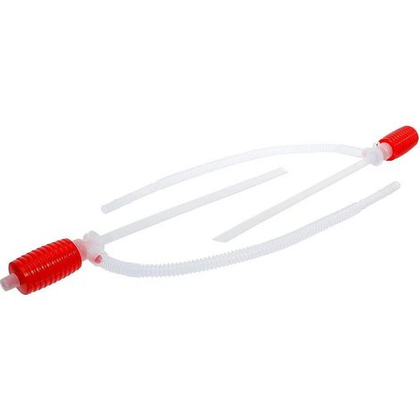 Pompe à Main pour Siphon 2 pcs - 540 mm - Pratique et Facile d Utilisation,  - D-Work