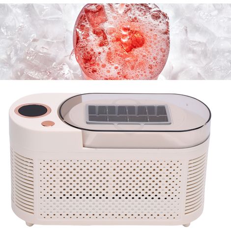 Fabbricatore di ghiaccio - Fabbricatore di ghiaccio portatile 120W - Cubetti di ghiaccio in 10-15 minuti (1/4)
