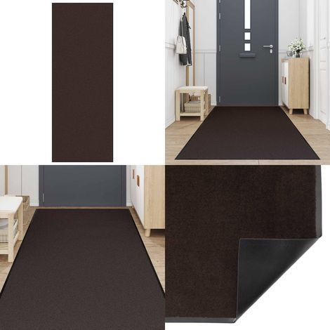 vidaXL Fußmatte Braun 115x300 cm (1/5)