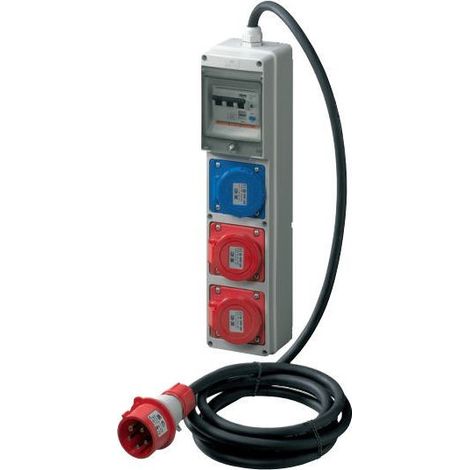 Quadro Cablato Asc 3 Pr.V. Ip65 3X2P+T (Elettrocanali Cod. Ec6902213)