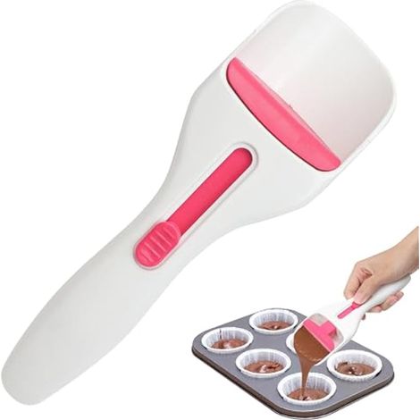Pelle à gâteau, distributeur de pâte, outil de cuisson, bouton coulissant pour la maison (1/5)