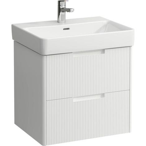LAUFEN Juna Meuble sous-lavabo, 2 tiroirs, système de rangement