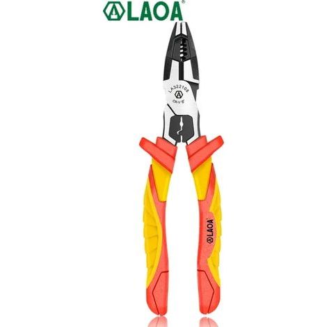LAOA VDE Elektroisolierungswerkzeug, Abisolierzange, Multifunktions-Abisolierzange, Abisolierzange, 20,7 cm (1/5)